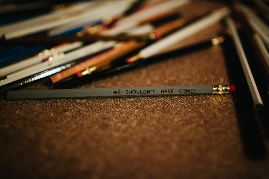 custom wedding pencils