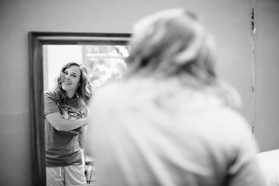 bride getting ready