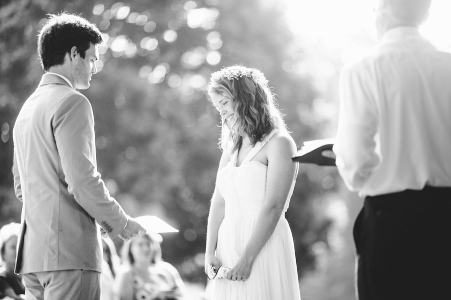 wedding ceremony at riverdale school