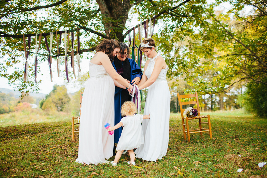 casual backyard wedding knoxville